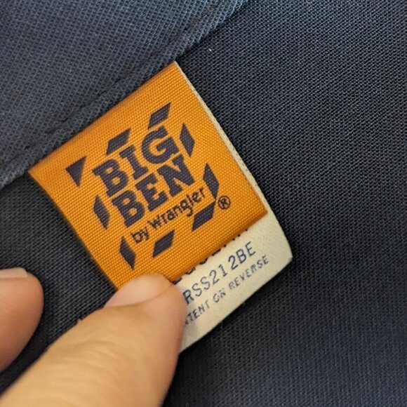 Big Ben Coverall Jumpsuit Vintage Mechanic Carpenter Work Canvas Boilersuit - Picture 5 of 13